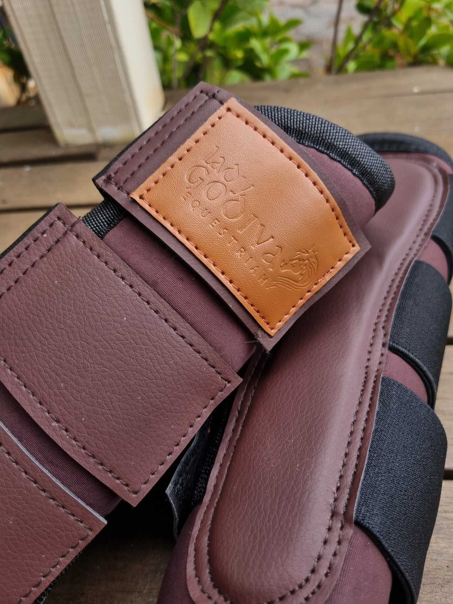 Dark Brown Memory Foam Brushing Boots