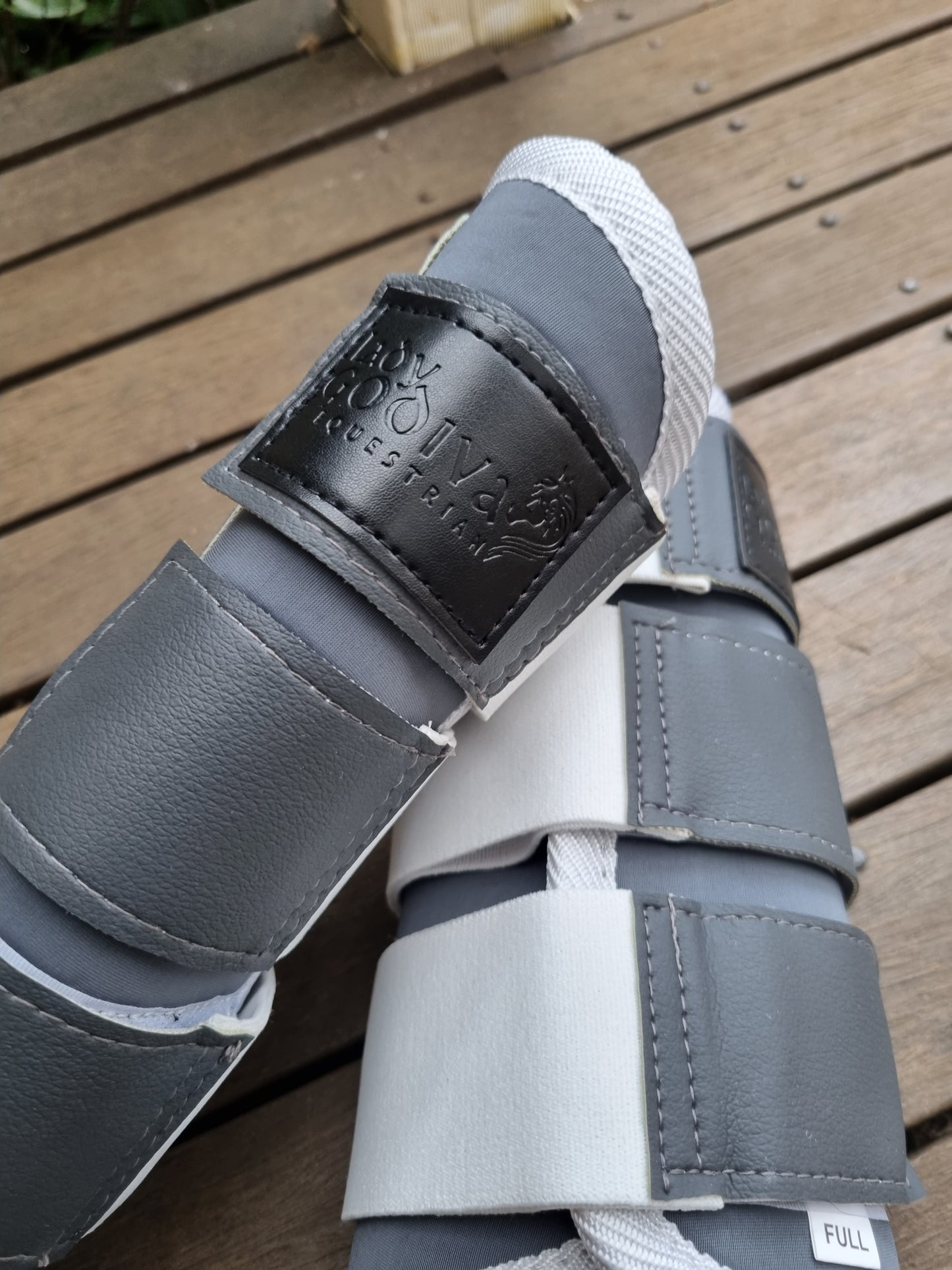 Grey Memory Foam Brushing Boots