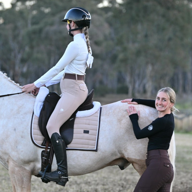 The Luxe Saddle Pad – Inspired by Louis Vuitton