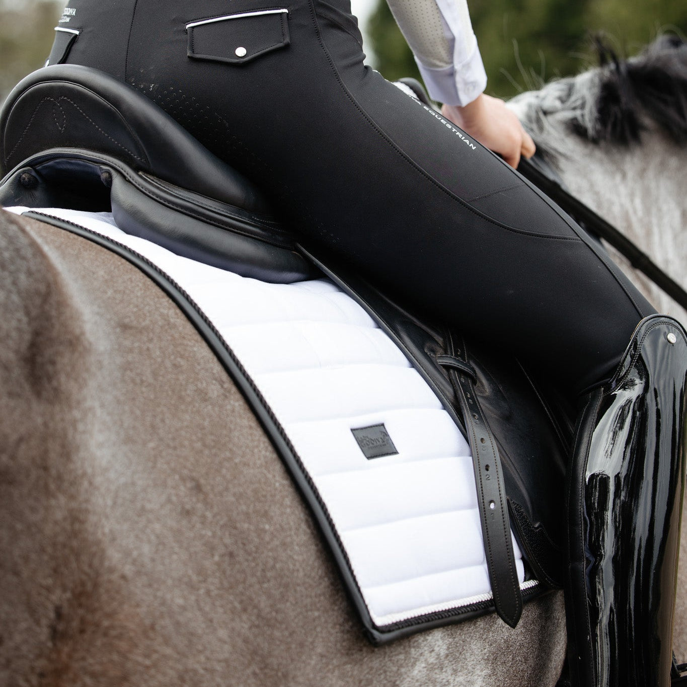 The Elegance Saddle Pad – Inspired by Chanel