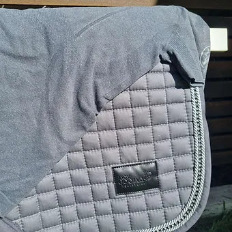 Silver Crystal Classic bamboo Saddle Pad