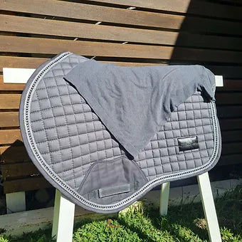 Silver Crystal Classic bamboo Saddle Pad