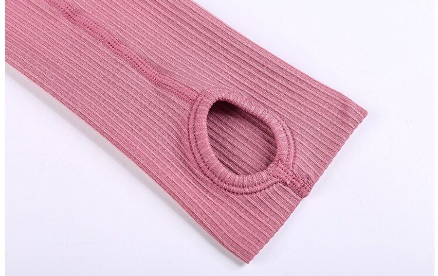 Chestnut Brown LS Seamless Performance Baselayer