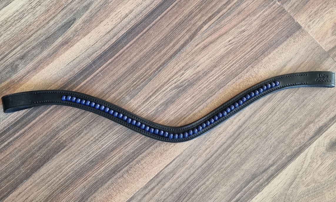 Navy Pearl Browband