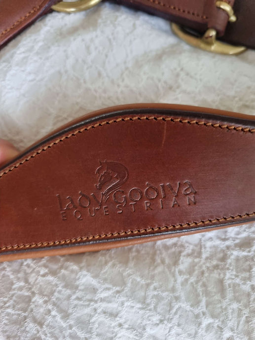 Luxury Leather Halter with Nametag