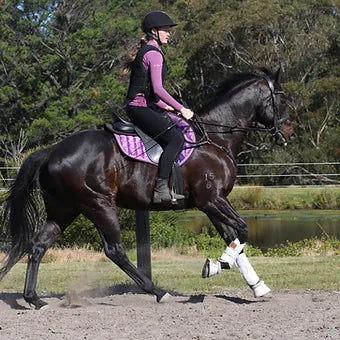 White Faux Fur Bell Boots