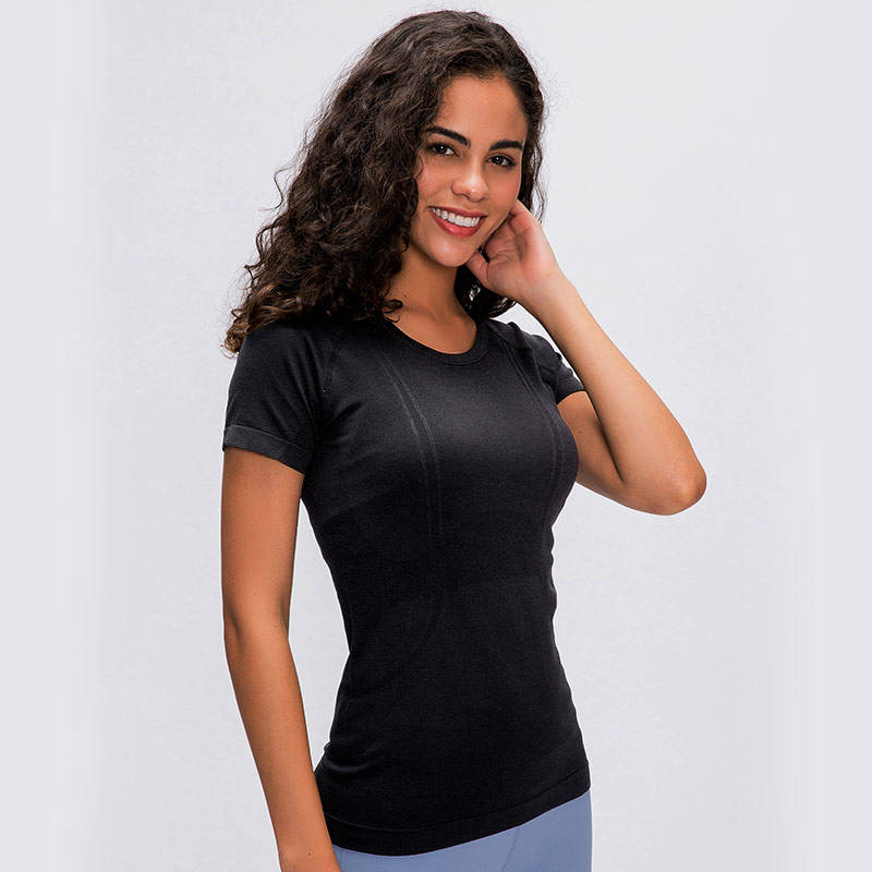 Black SS Seamless Performance Baselayer
