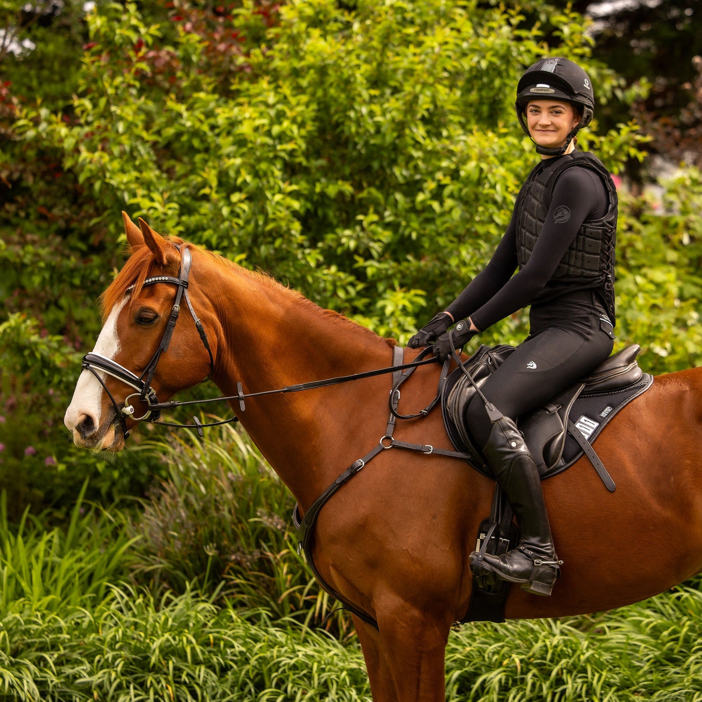 Florence Patent Dressage Bridle