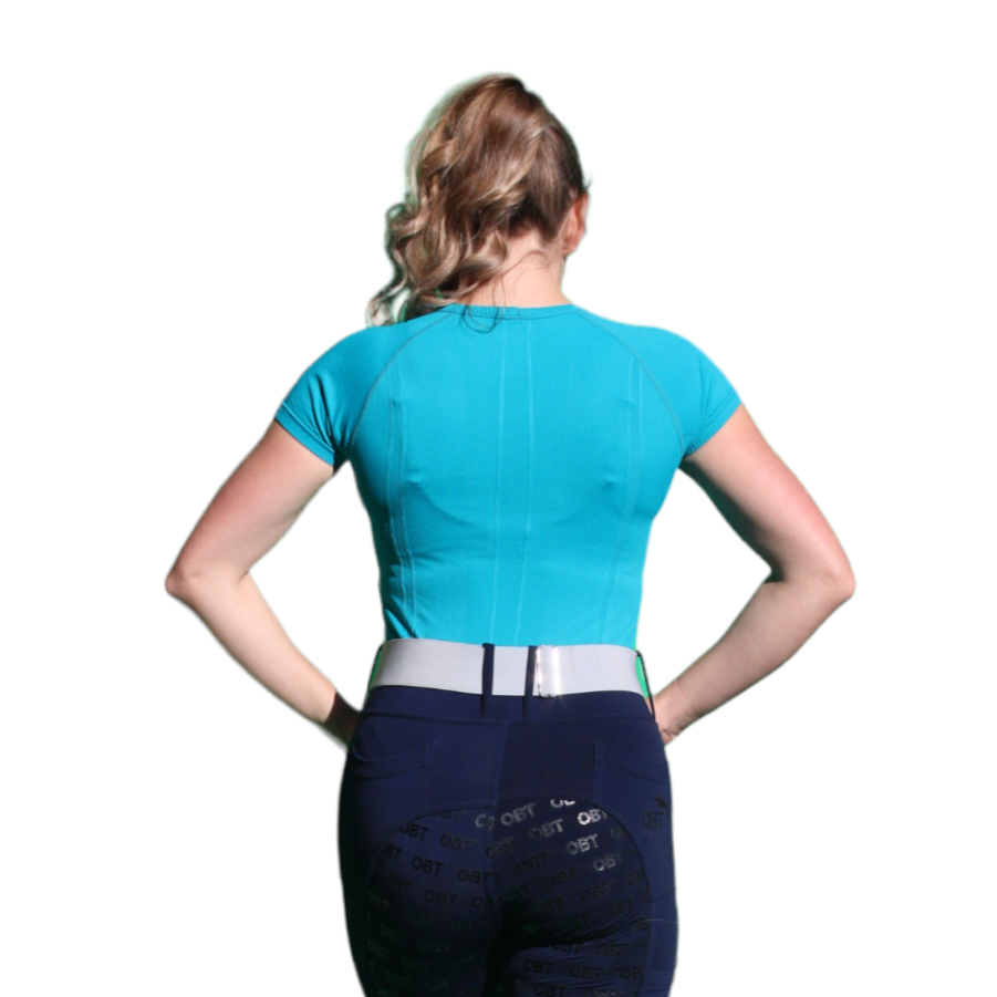Teal SS Seamless Performance Baselayer