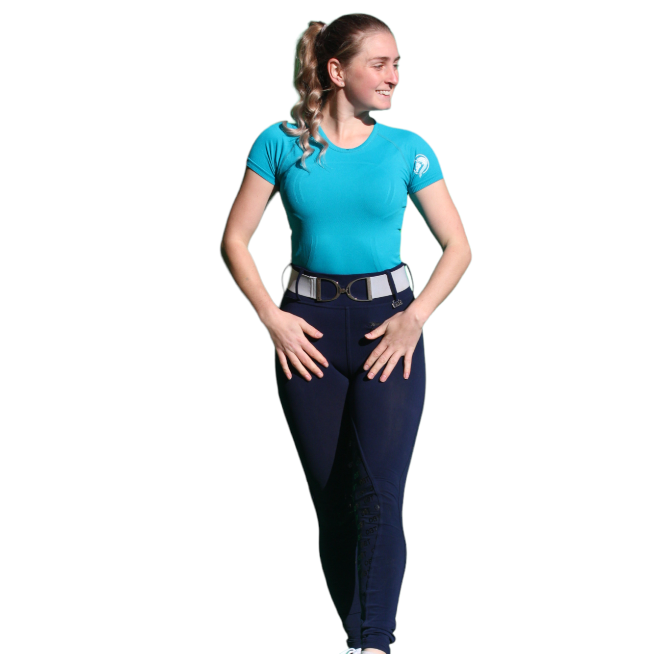 Teal SS Seamless Performance Baselayer