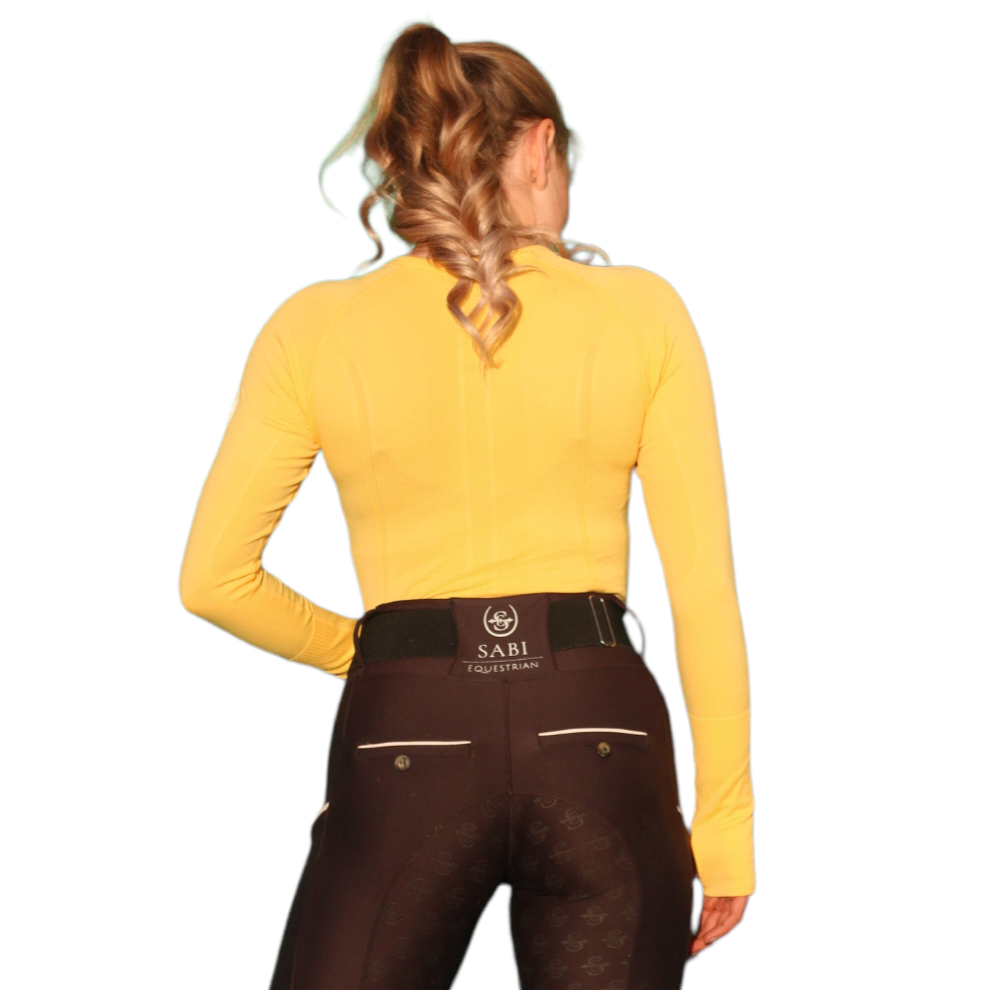 Dark Daffodil LS Seamless Performance Baselayer