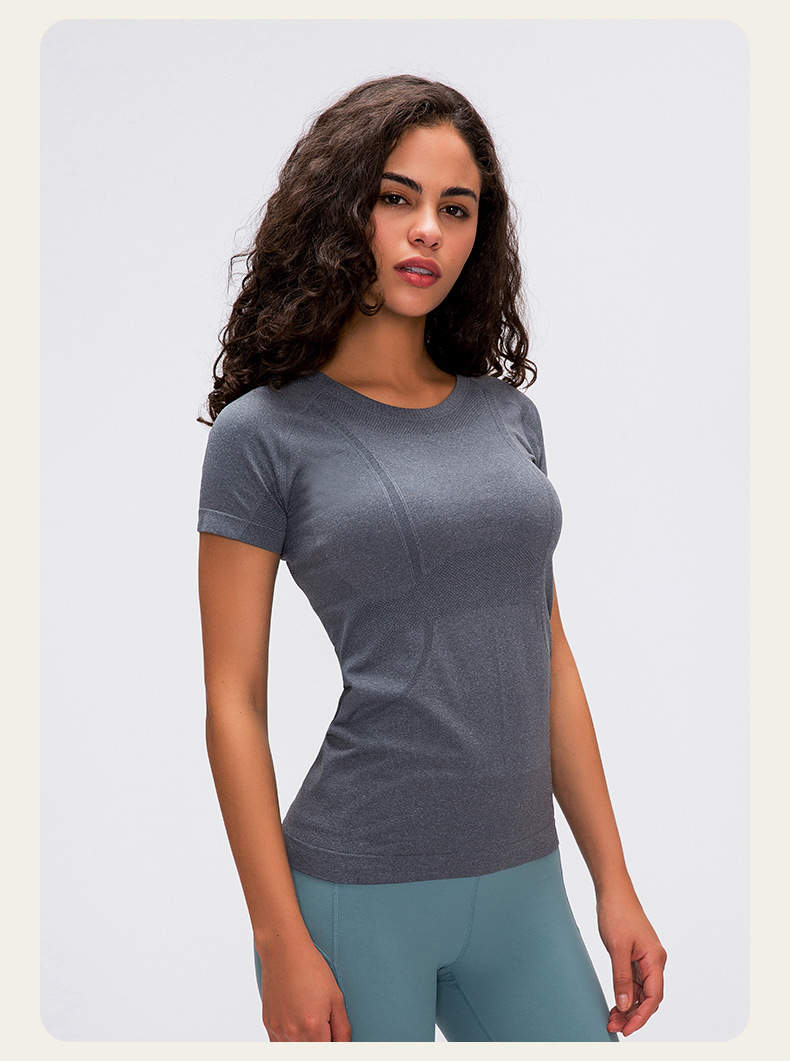 Dark Grey SS Seamless Performance Baselayer