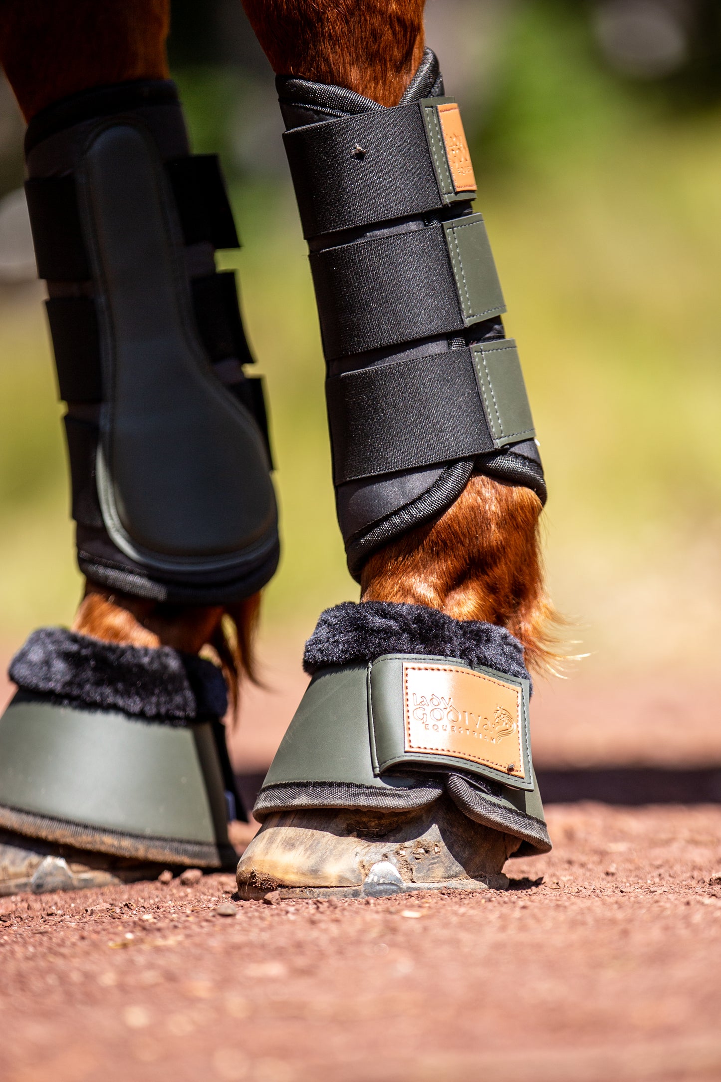 Sage Green Memory Foam Brushing Boots