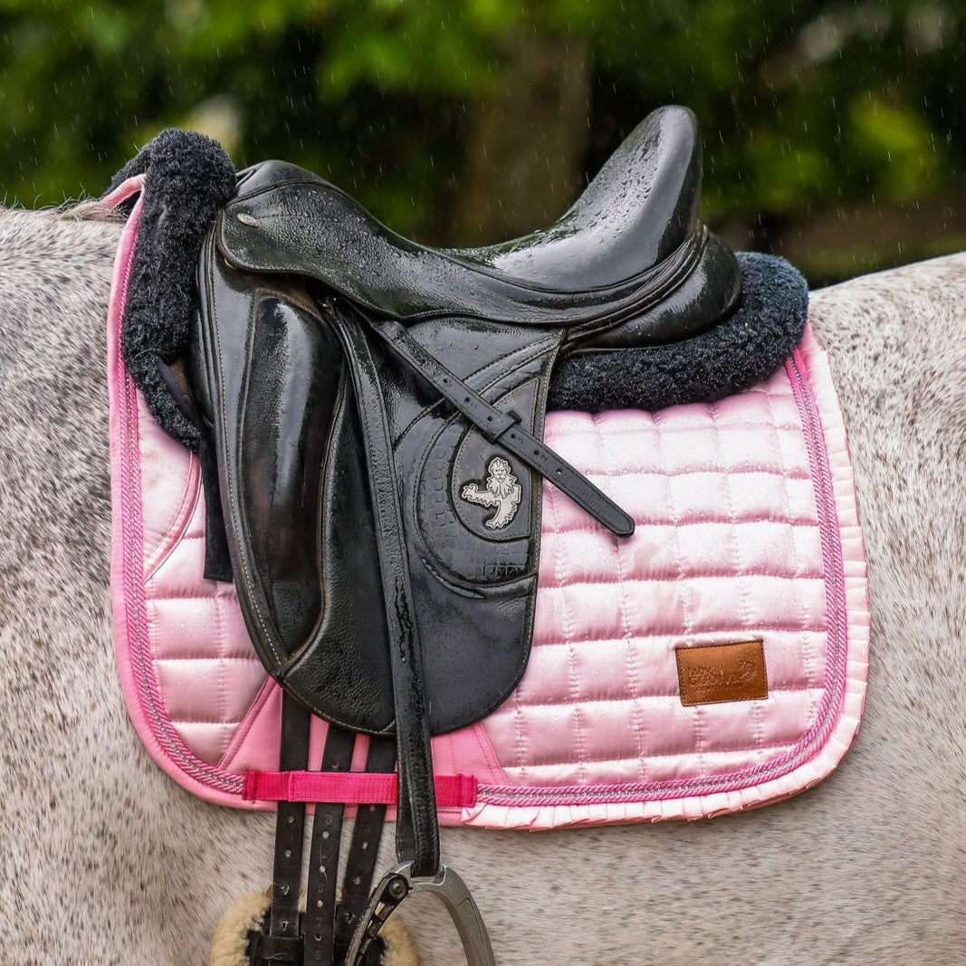 Ruffled Rose Deluxe Saddle Pad