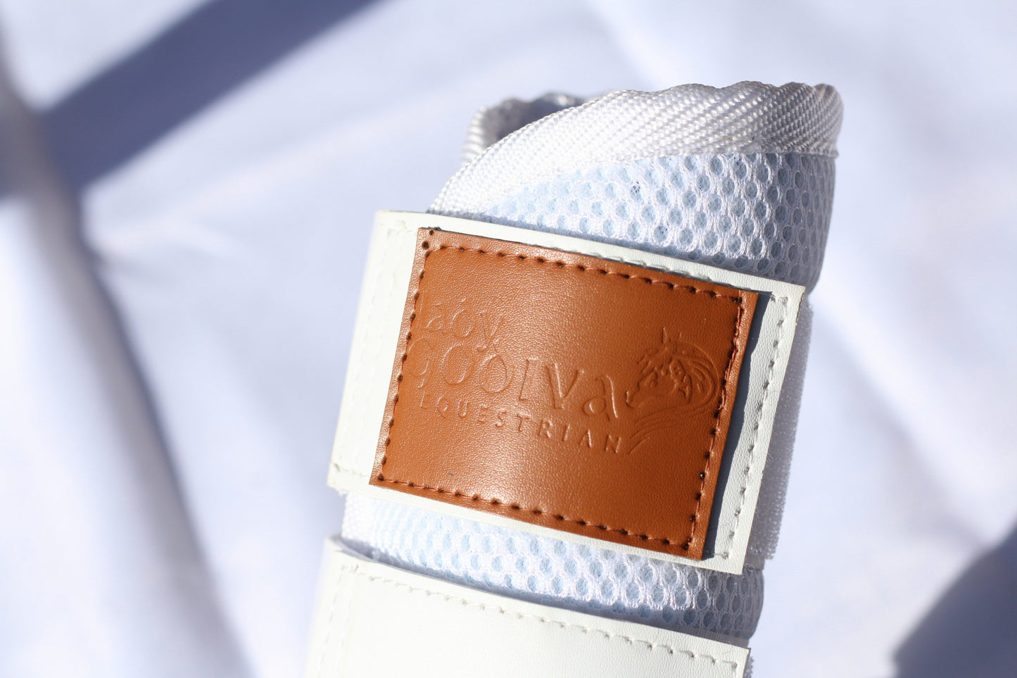 White Coolflow Brushing Boots