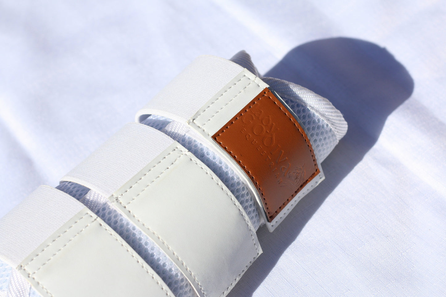 White Coolflow Brushing Boots