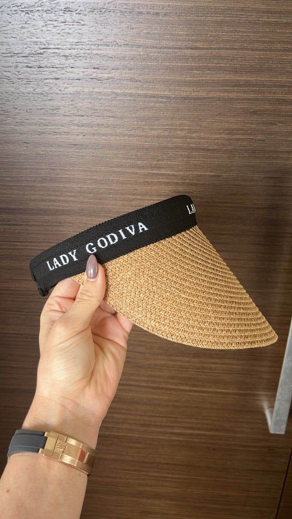 Lady Godiva Visor Hat
