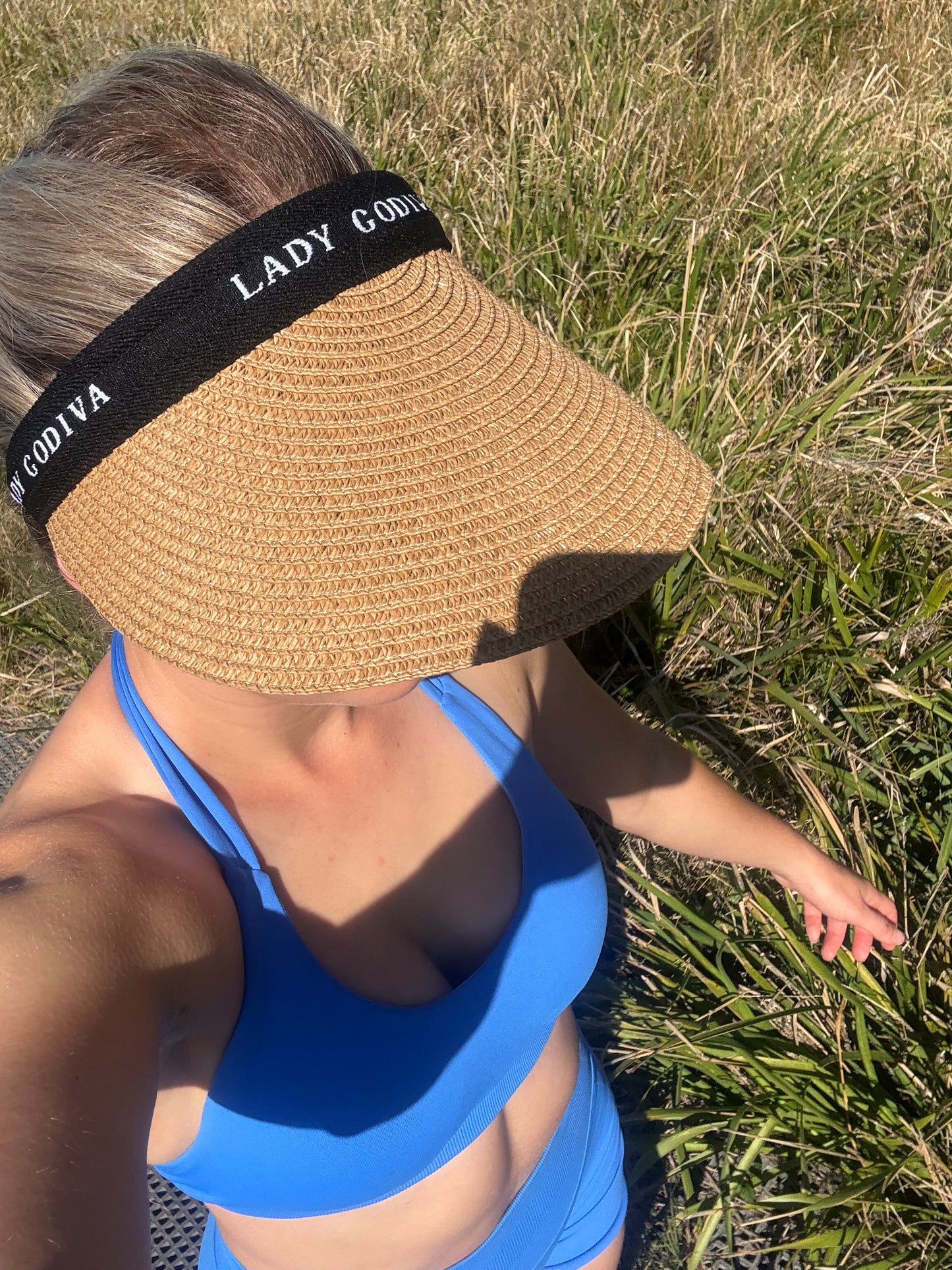 Lady Godiva Visor Hat