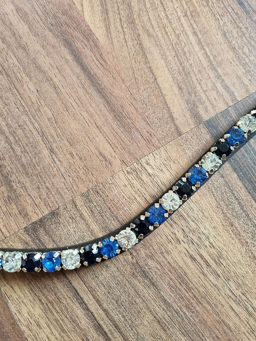 Bluebelle Frost Crystal Browband