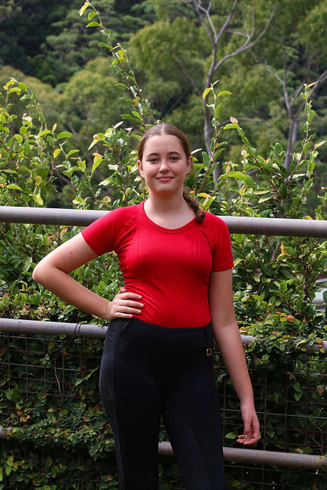Cherry Red SS Seamless Performance Baselayer