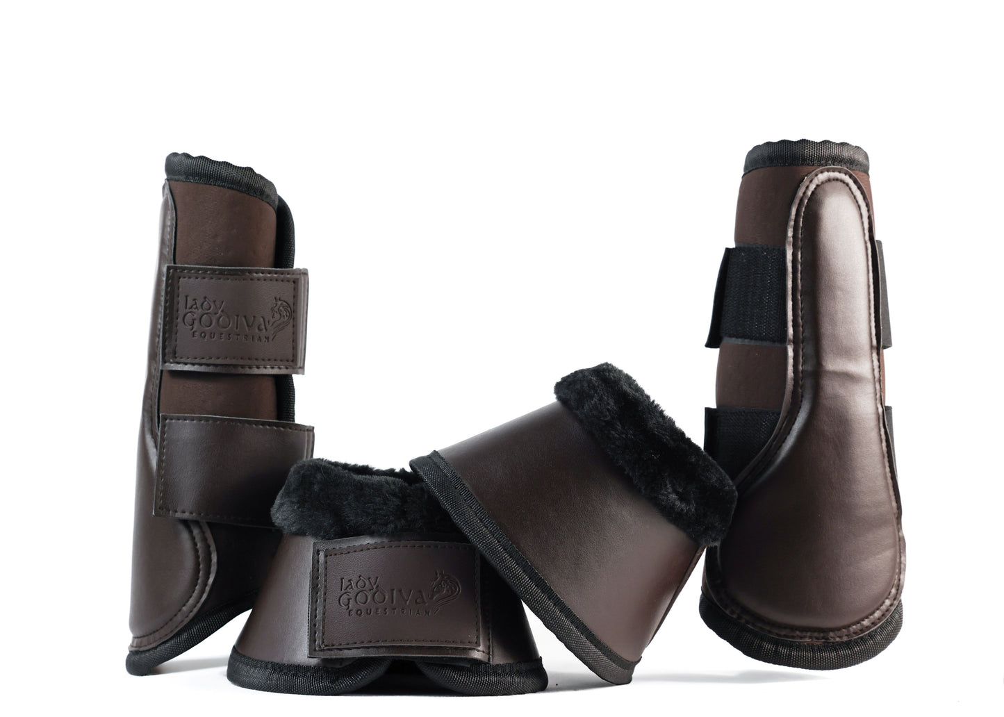 Dark Brown Memory Foam Brushing Boots