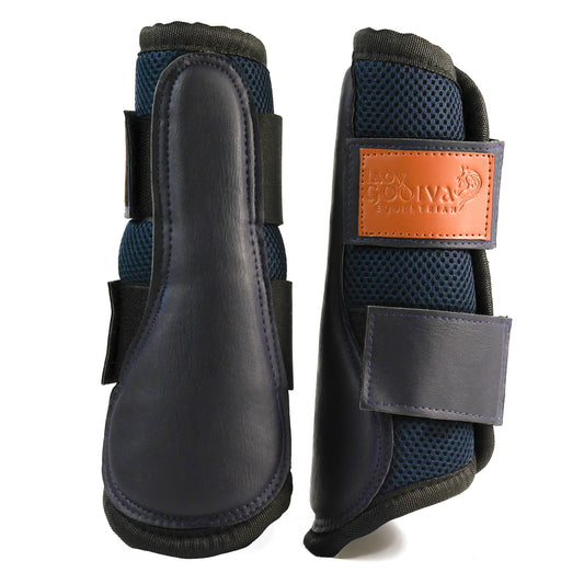 Navy Coolflow Brushing Boots