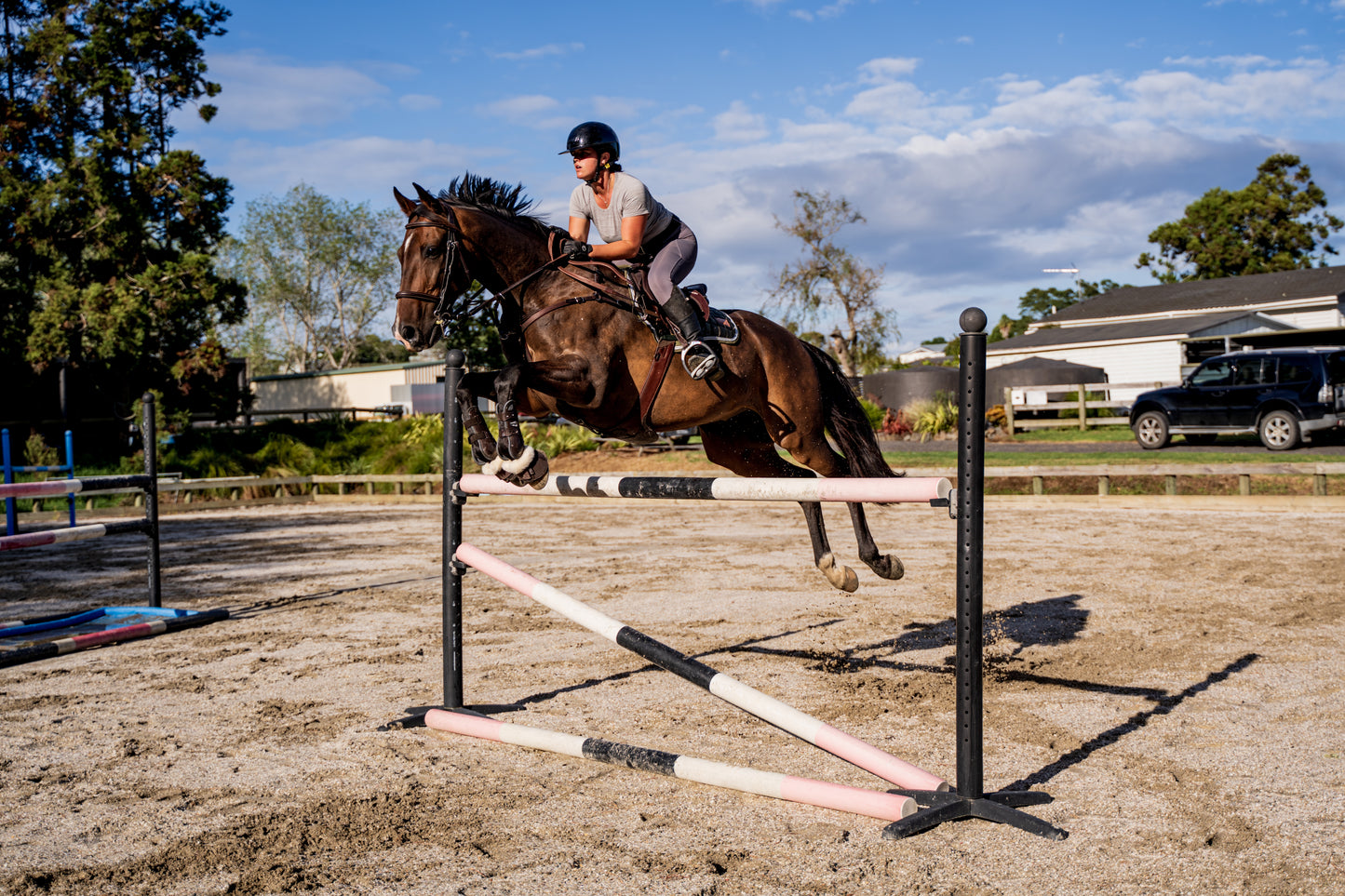 Sage Deluxe Crystal Satin Saddle Pad