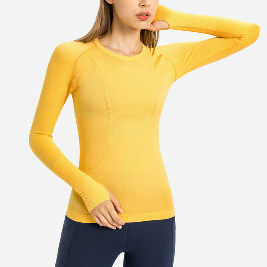 Dark Daffodil LS Seamless Performance Baselayer