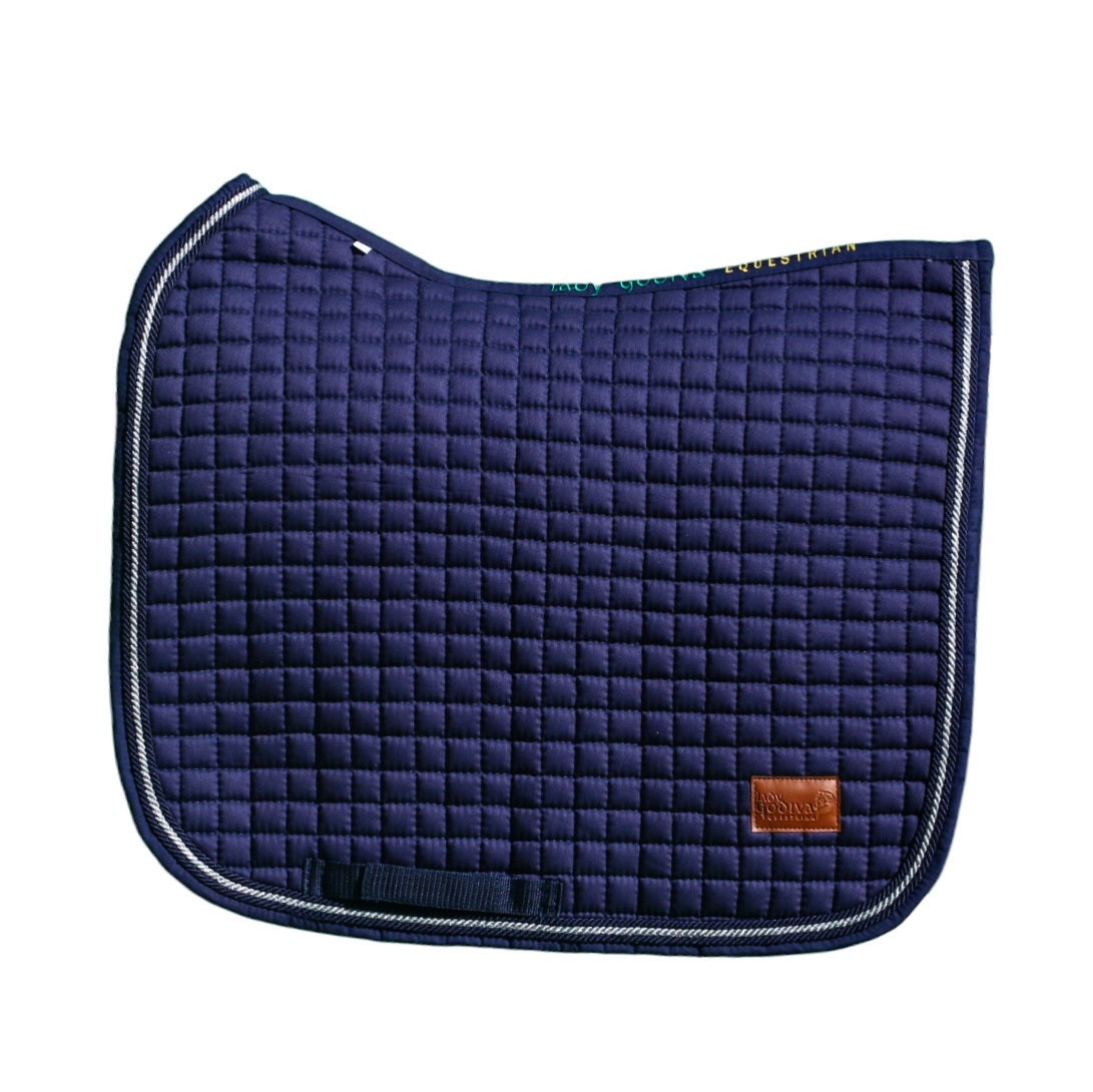 Navy Classic Bamboo Saddle Pad