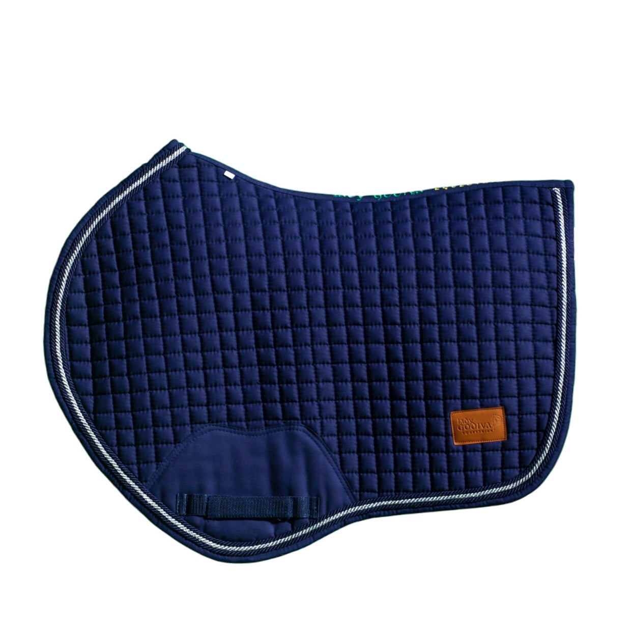 Navy Classic Bamboo Saddle Pad