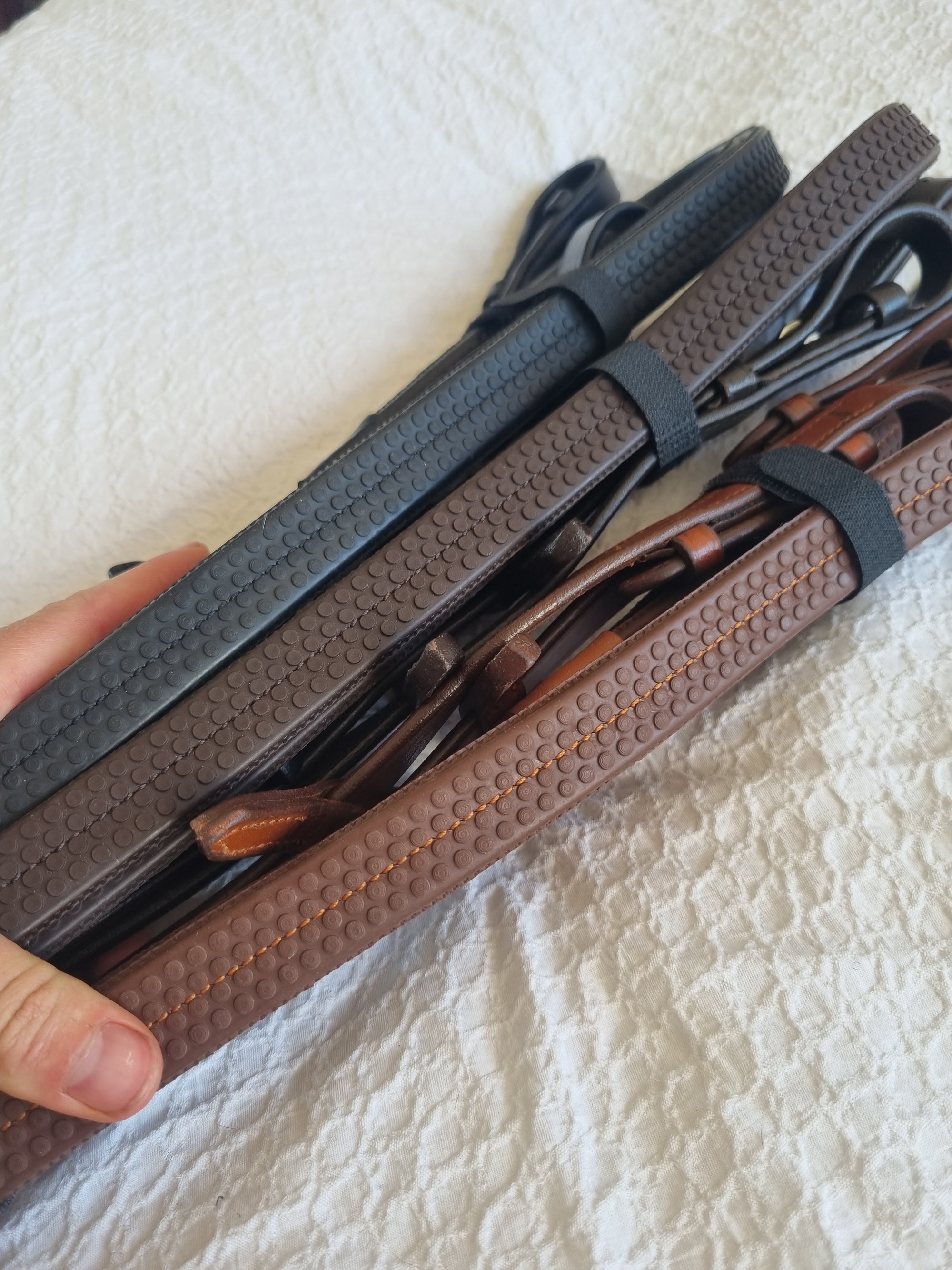 Rubber Grip Reins